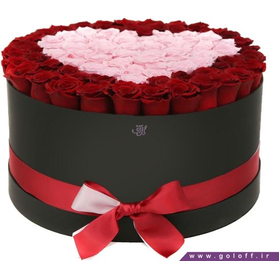 مدل جعبه گل - جعبه گل ولنتاین بارِنز - Barenz | گل آف